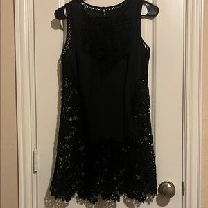 Elegant Black Lace Dress